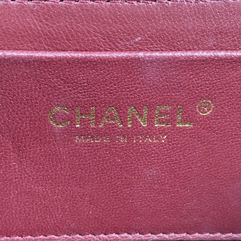 △ Chanel 香奈兒 Black Shiny Aged Calfskin Gold Tone Metal Single Flap Chain Shoulder Bag No.14 AS0037 黑色亮面舊化小牛皮金色金屬鎖鏈肩背袋No.14 - 267001425-15