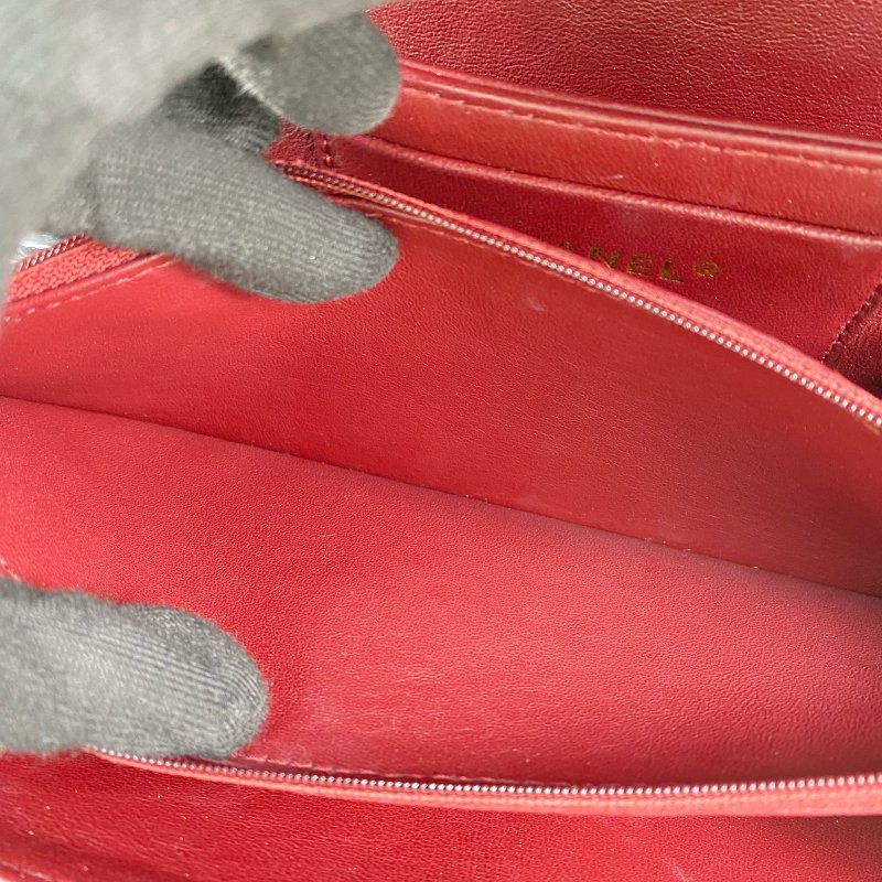 △ Chanel 香奈兒 Black Shiny Aged Calfskin Gold Tone Metal Single Flap Chain Shoulder Bag No.14 AS0037 黑色亮面舊化小牛皮金色金屬鎖鏈肩背袋No.14 - 267001425-19