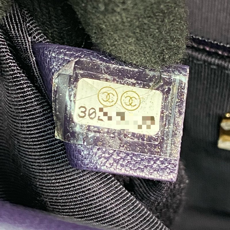 △ Chanel 香奈兒 19 Bag Purple Lambskin Gold And Silver Tone Metal, Ruthenium-Finish Metal Chain Shoulder Bag No.30 AS1160 紫色小羊皮金色和銀色金屬, 鍍釕金屬鎖鏈肩背袋No.30 - 267001388-19