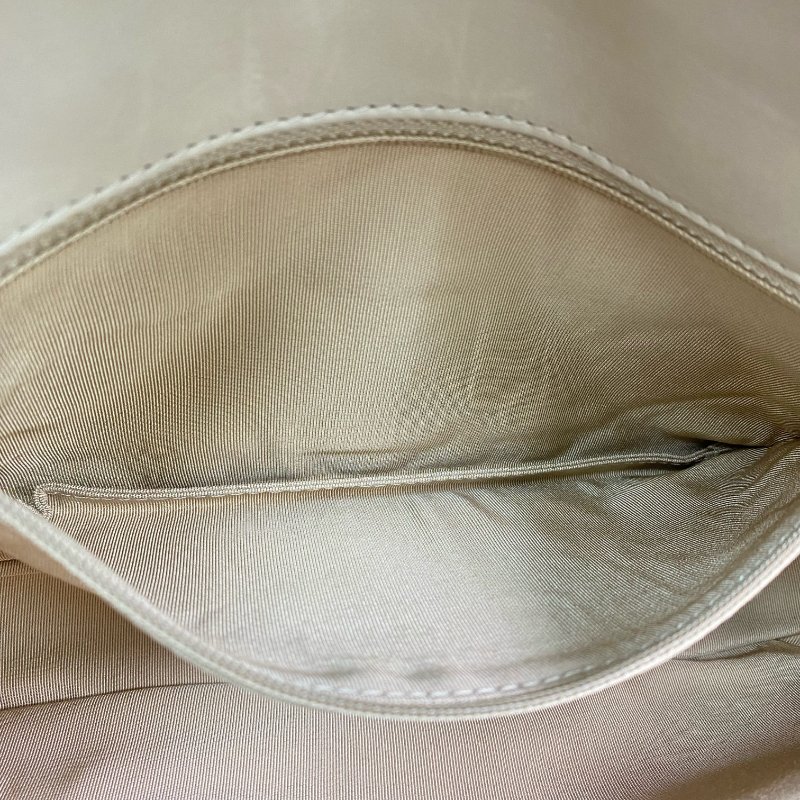 △ Chanel 香奈兒 Beige Calfskin Gold Tone Metal Wild Stitch Chain Shoulder Bag No.15 A66516 米白色小牛皮金色金屬鎖鏈肩背袋No.15 - 267000428-20