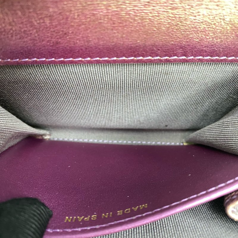 ☆ Chanel 香奈兒 Galaxy Purple Lambskin Card Holder No.30 銀河紫色小羊皮卡套 No.30 - 267001387-19