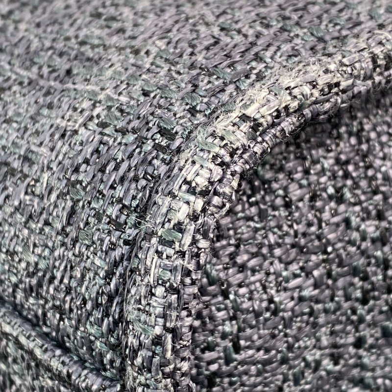 △ Chanel 香奈兒 Deauville Gray Blue Tweed Gold Tone Metal Chain Tote Bag No.31 A66941 灰藍色花呢金色金屬鏈條托特袋 N.31 A66941 -267001018-10