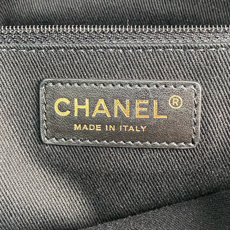 △ Chanel 香奈兒 Deauville Gray Blue Tweed Gold Tone Metal Chain Tote Bag No.31 A66941 灰藍色花呢金色金屬鏈條托特袋 N.31 A66941 -267001018-16