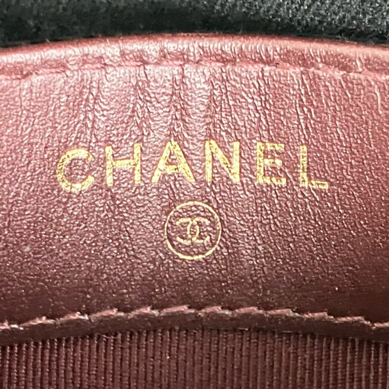 ☆ Chanel 香奈兒 Black Caviar Skin Card Case No.24 黑色粒紋小牛皮卡套 - 267001013-17