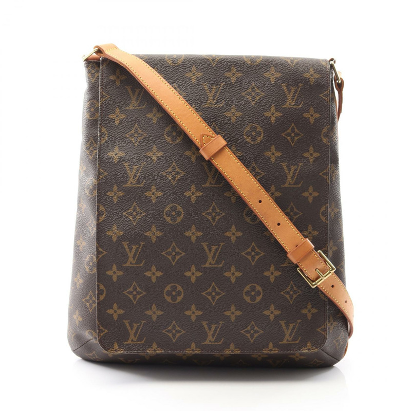 路易威登 Musette 斜背單肩包 M51256 Monogram 帆布 二手 LV-0