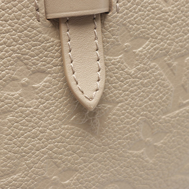 路易威登 Babylone 托特包 PM 單肩包 M11463 Monogram empreinte 米色 二手貨-6