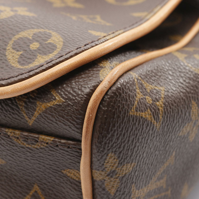 路易威登 Abbesses 肩挎斜背包 M45257 Monogram 棕色-6