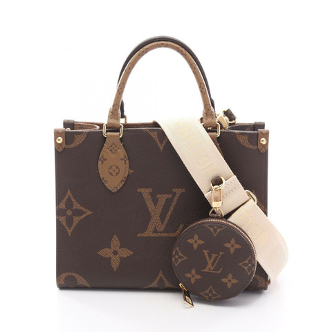路易威登 On the Go PM 斜背包 M46373 Monogram Giant Reverse 二手