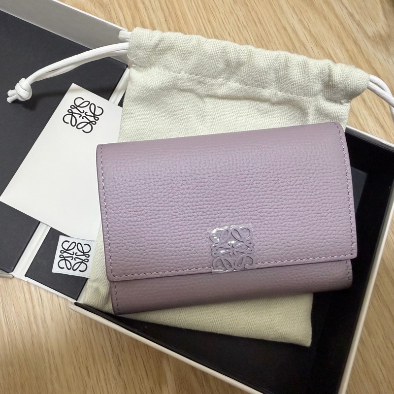 LOEWE 2025新色 三折錢包-0