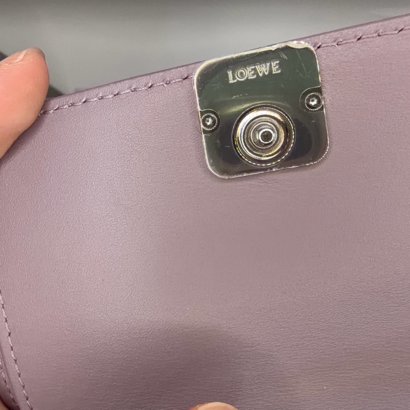 LOEWE 2025新色 三折錢包-9
