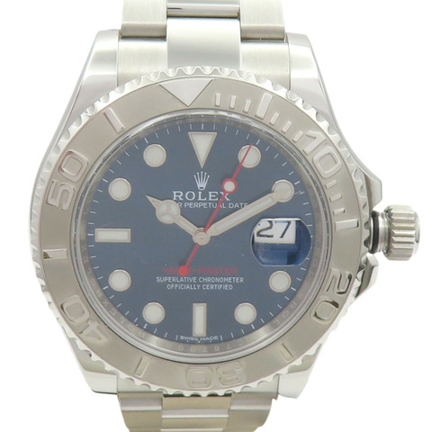 藍色錶盤 不鏽鋼 Yacht Master 腕錶【ROLEX 勞力士】 116622