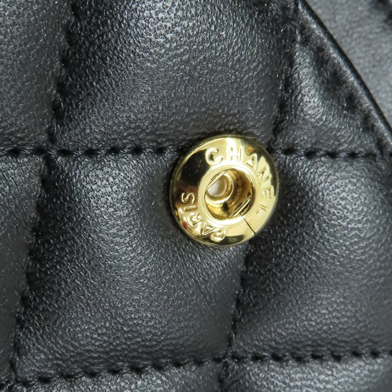 黑色 菱格紋 羊皮 COCO 25 肩背包 A01112【CHANEL 香奈兒】 A01112-11