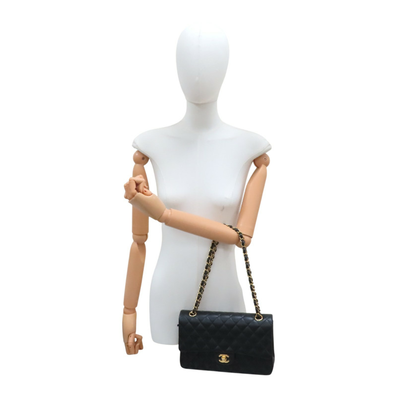 黑色 菱格紋 羊皮 COCO 25 肩背包 A01112【CHANEL 香奈兒】 A01112-13