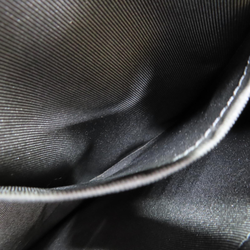 黑色 原花帆布 Saumur 後背包【LOUIS VUITTON LV 路易威登】 M45913-7