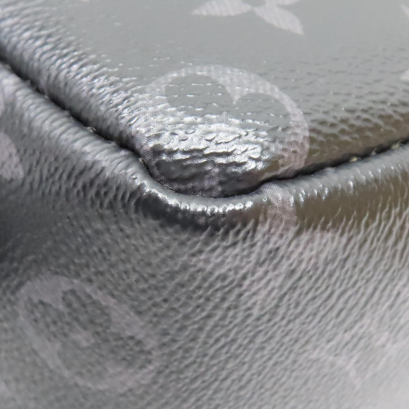 黑色 原花帆布 Saumur 後背包【LOUIS VUITTON LV 路易威登】 M45913-15