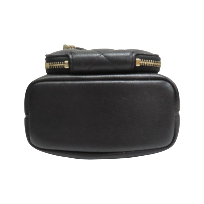 黑色 荔枝紋牛皮 Matelasse 迷你水桶包 肩背包 AP2913【CHANEL 香奈兒】 AP2913-3