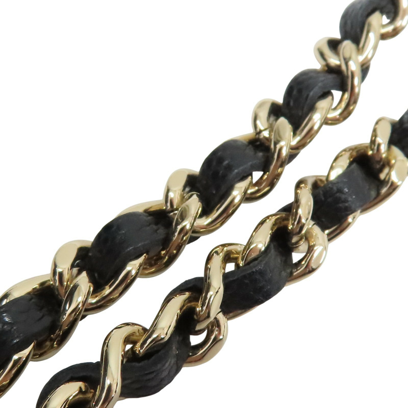 黑色 荔枝紋牛皮 Matelasse 迷你水桶包 肩背包 AP2913【CHANEL 香奈兒】 AP2913-12