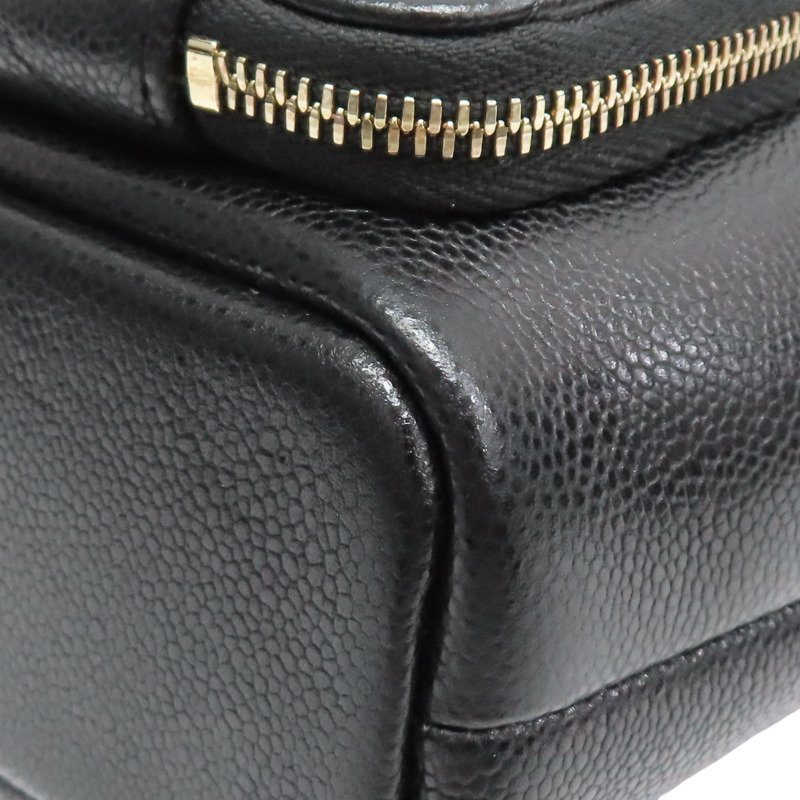 黑色 荔枝紋牛皮 Matelasse 迷你水桶包 肩背包 AP2913【CHANEL 香奈兒】 AP2913-15