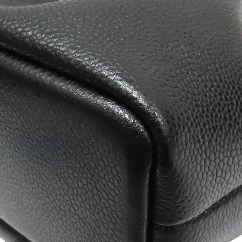 黑色 荔枝紋牛皮 Matelasse 迷你水桶包 肩背包 AP2913【CHANEL 香奈兒】 AP2913-17