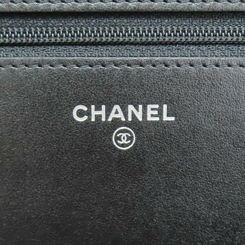 黑色 荔枝紋 牛皮 BOY WOC 肩背包 AP0117【CHANEL 香奈兒】 AP0117-8