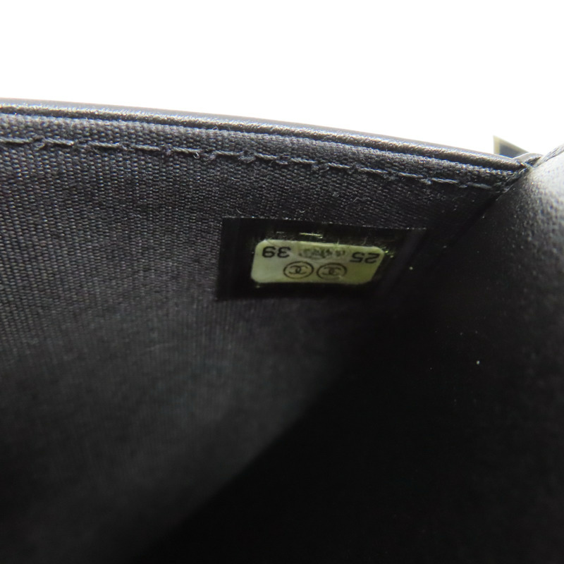 黑色 荔枝紋 牛皮 BOY WOC 肩背包 AP0117【CHANEL 香奈兒】 AP0117-10