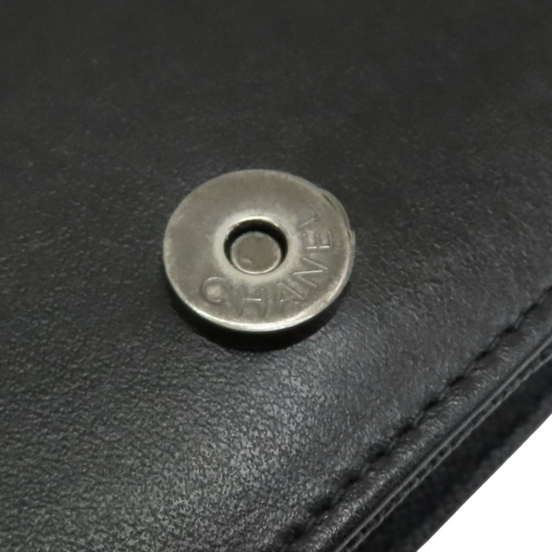 黑色 荔枝紋 牛皮 BOY WOC 肩背包 AP0117【CHANEL 香奈兒】 AP0117-18