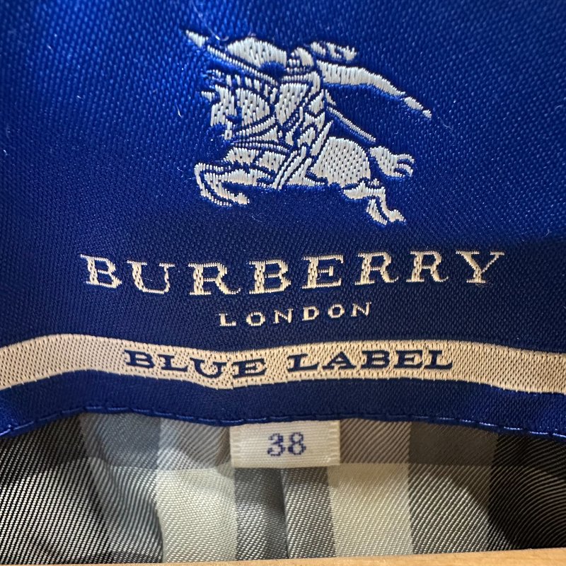 【美收精品】BURBERRY灰色絨布大衣 4-790-2