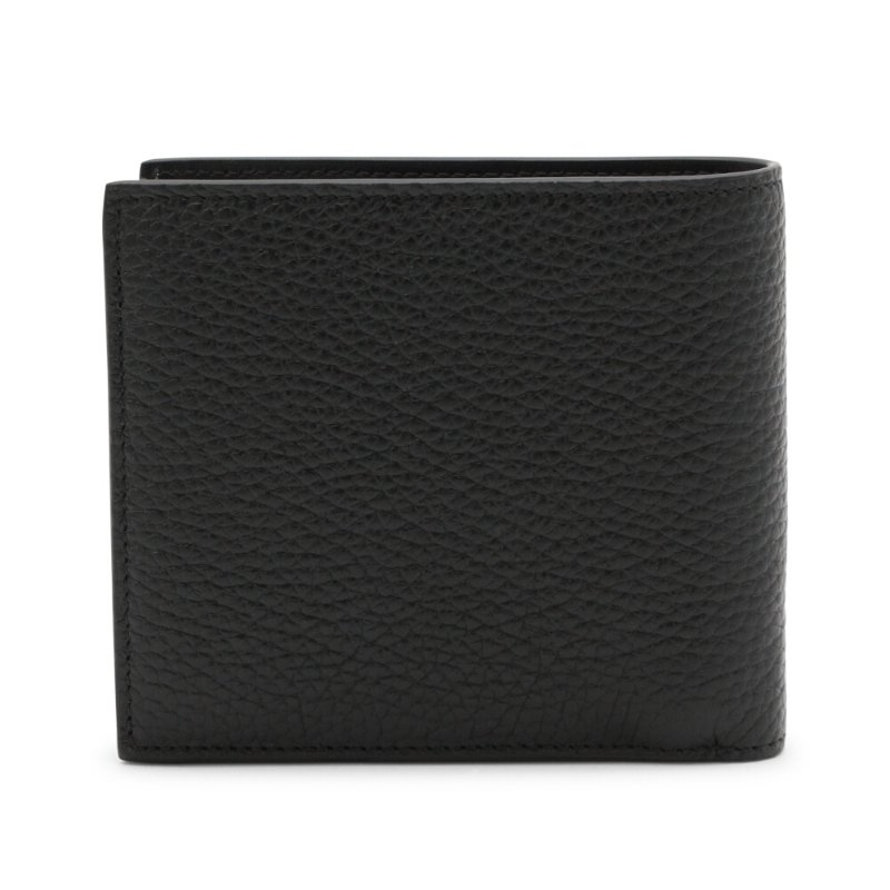 【CELINE】Bi-fold Triomphe 荔枝牛皮 雙摺 零錢包 卡夾 皮夾 短夾 黑色 10C873GTZ.38SI-2