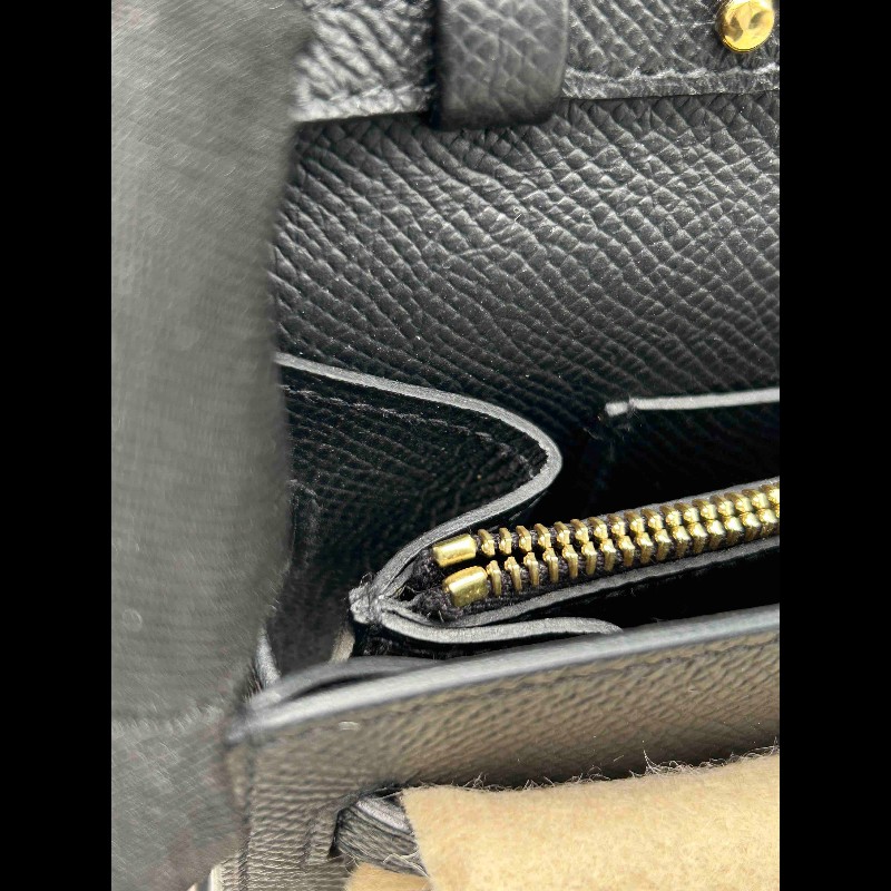 愛馬仕Hermes Kellytogo 閒置新黑金 B刻帶票-10