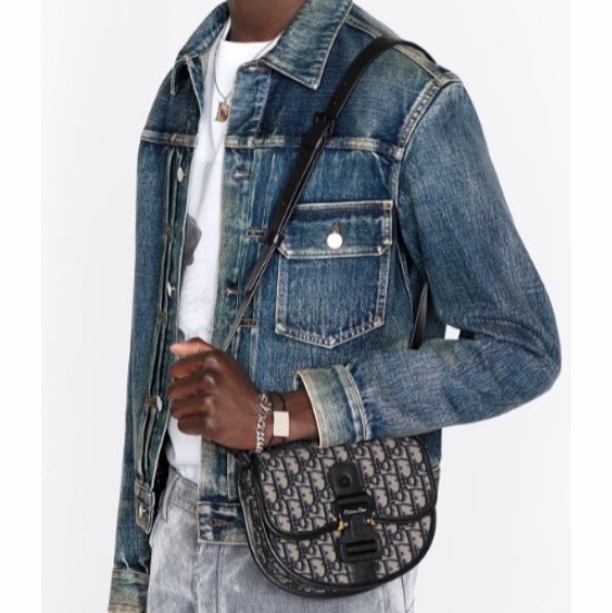 Dior 男士 迷你Gallop單肩包均碼碼MINI、20.5cm*5cm*16cm-4