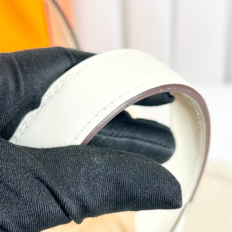 專櫃價4.7折!愛馬仕/Hermes Picotin Lock Cargo菜籃子18 奶油白 銀扣 帆布拼Swift皮 手提包 經典簡約 公價31400-15