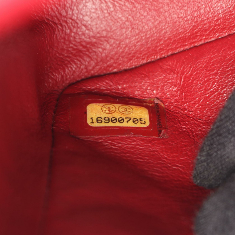 香奈兒 (CHANEL) 絎縫雙蓋鏈條肩背包 A01112 紅色皮革 SHW 二手-4