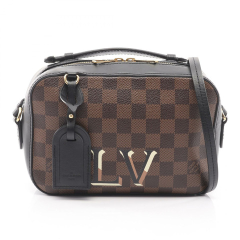 路易威登 Santa Monica 單肩斜背包 N40189 Damier ebene noir 二手