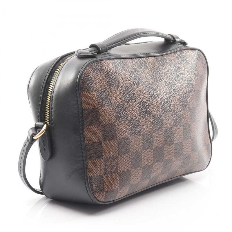 路易威登 Santa Monica 單肩斜背包 N40189 Damier ebene noir 二手-1