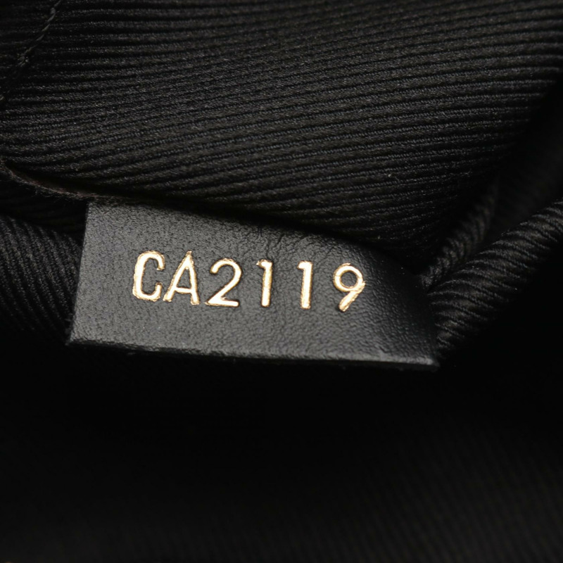 路易威登 Santa Monica 單肩斜背包 N40189 Damier ebene noir 二手-4