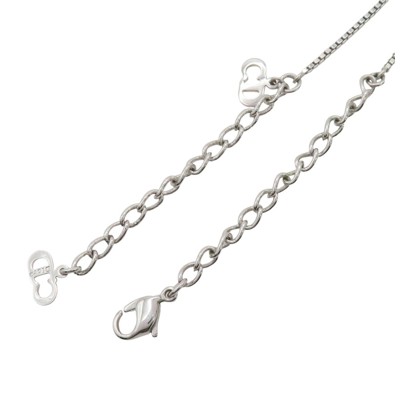 銀色鍍金 DIOR button charm 鈕扣 項鍊【Dior 迪奧 】-5