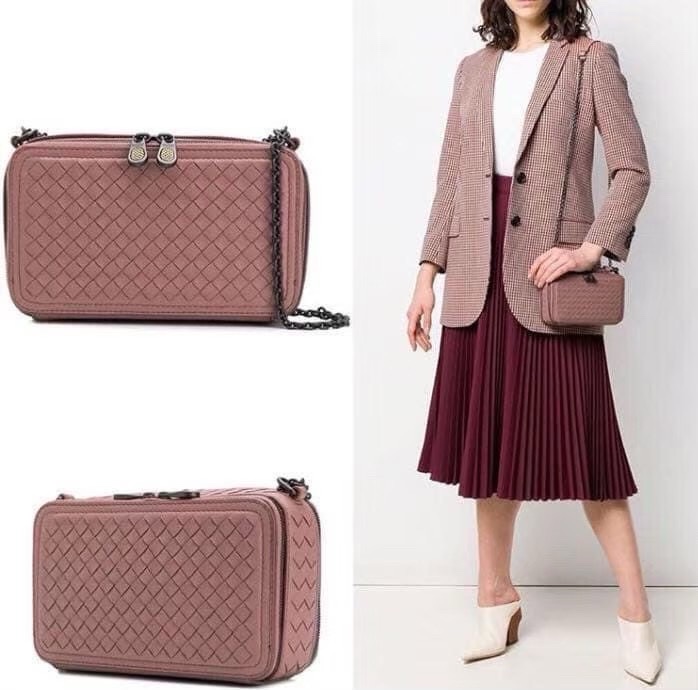 Bottega Veneta BV 復古款相機包-2