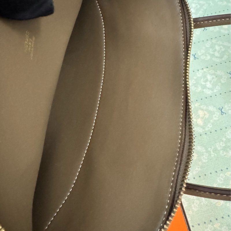 Hermes Bolide27大象灰金釦-27