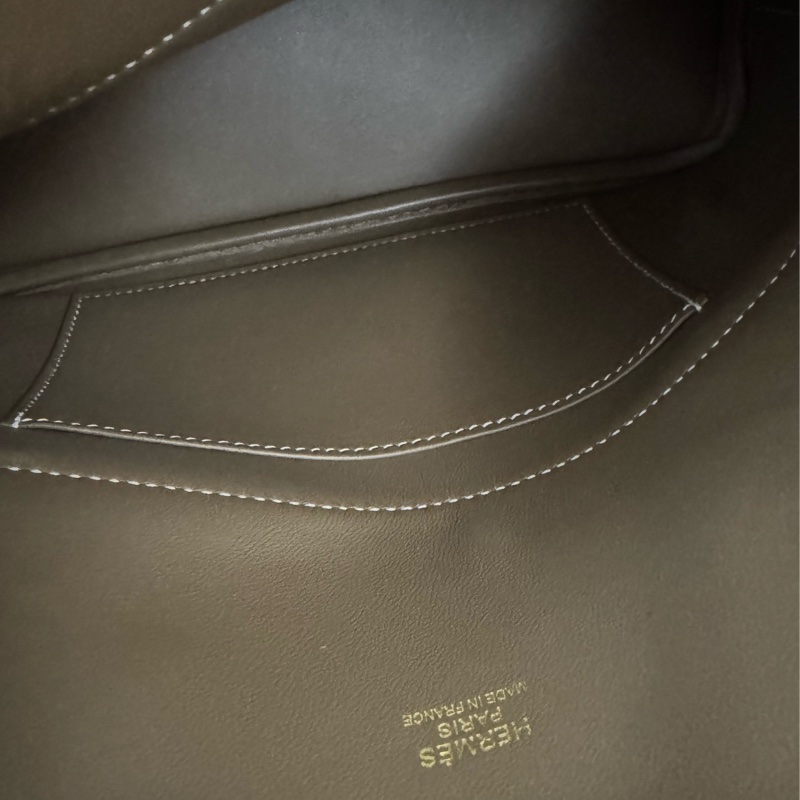Hermes Bolide27大象灰金釦-28