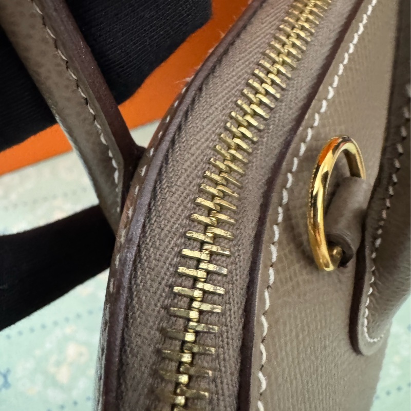 Hermes Bolide27大象灰金釦-32