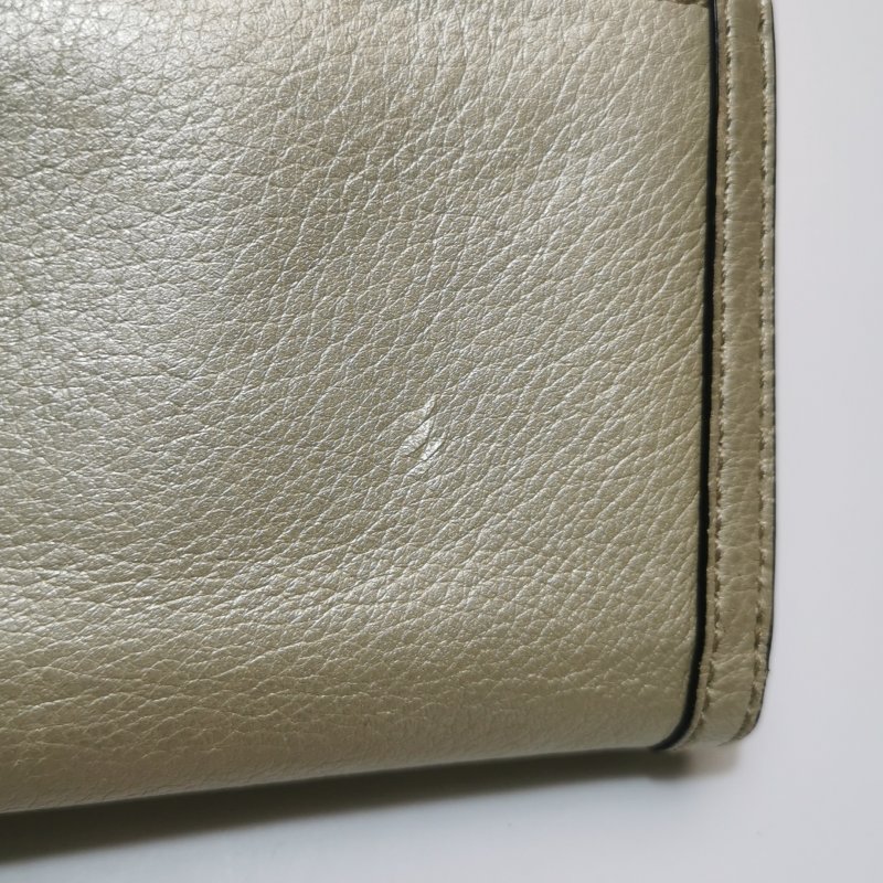 Celine牛皮純色字母Logo手提包-11