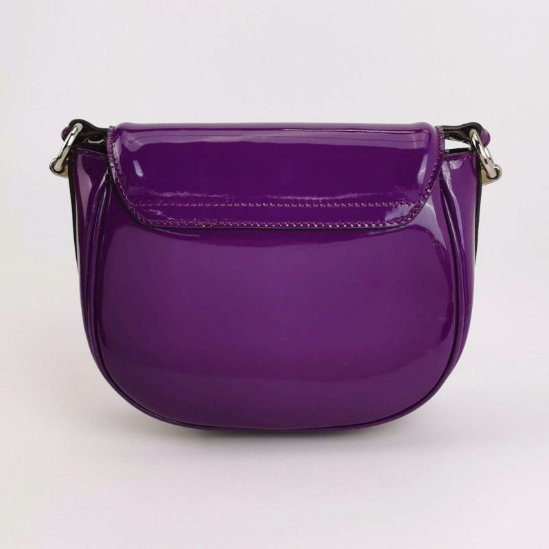 Burberry Prorsum牛皮純色銘牌logo斜挎包單肩包-4