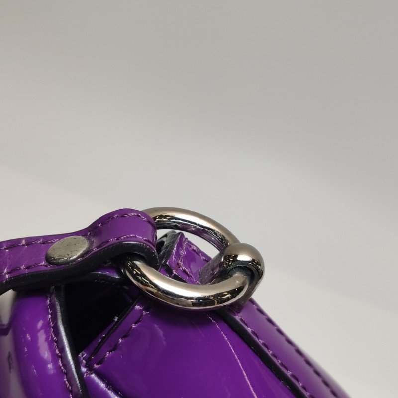 Burberry Prorsum牛皮純色銘牌logo斜挎包單肩包-14