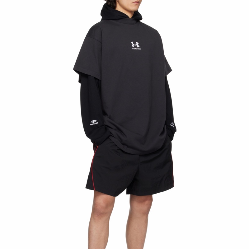Balenciaga 男女同款 UNDER ARMOUR® 超大版型T恤1 2 3 4碼-2