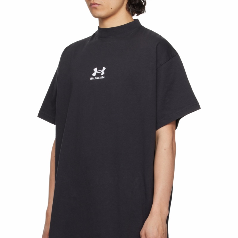 Balenciaga 男女同款 UNDER ARMOUR® 超大版型T恤1 2 3 4碼-3