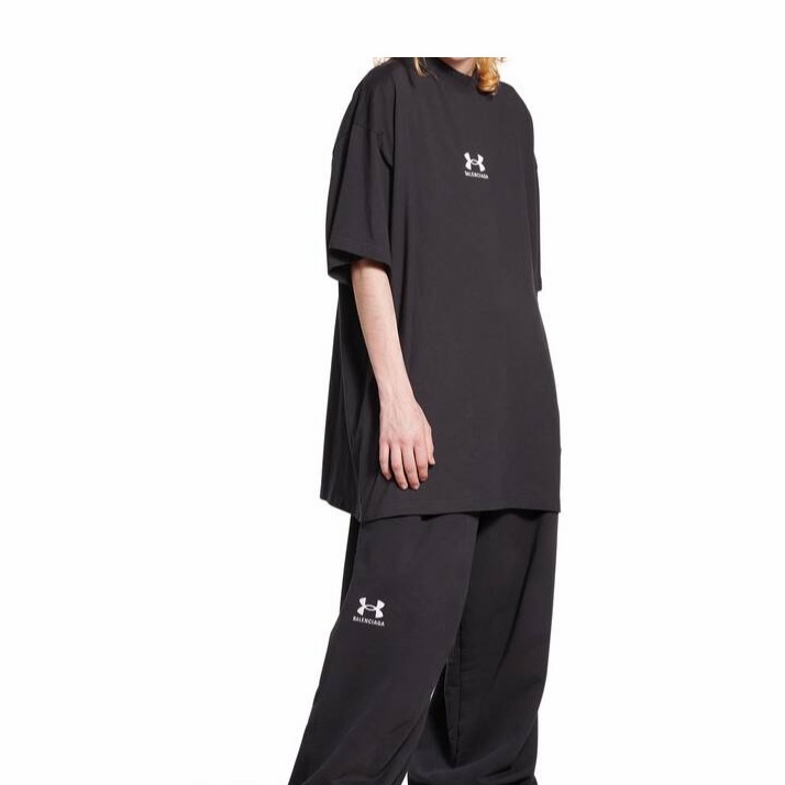 Balenciaga 男女同款 UNDER ARMOUR® 超大版型T恤1 2 3 4碼-8