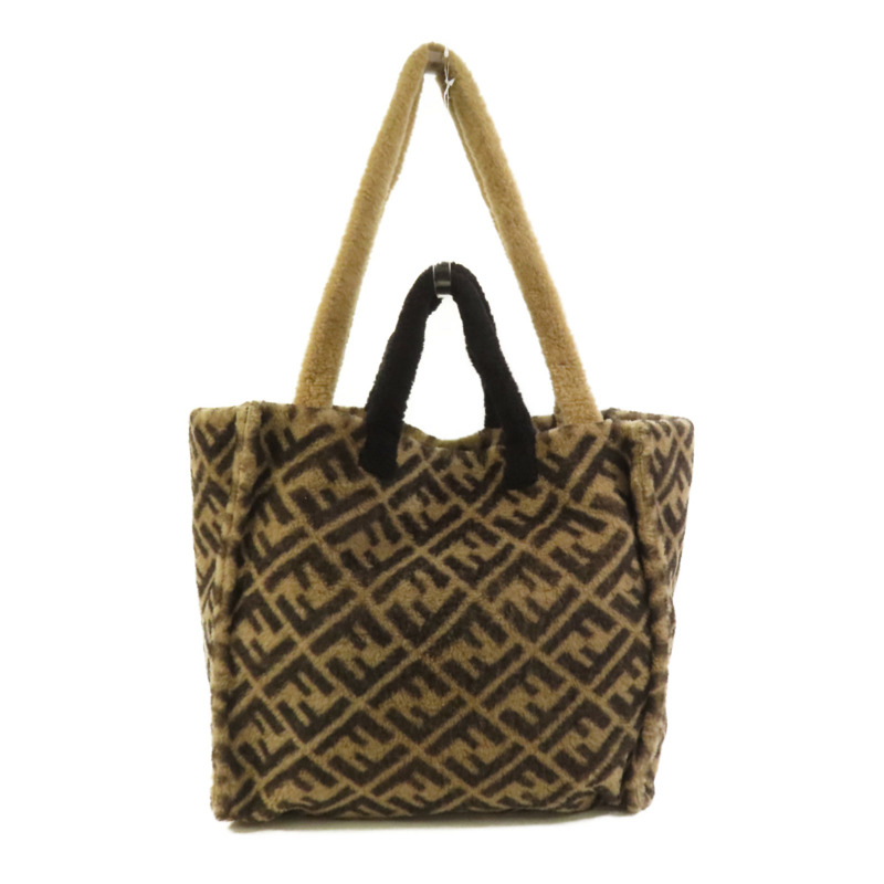 FENDI 羊毛Tote Bag手挽肩背兩用袋-1