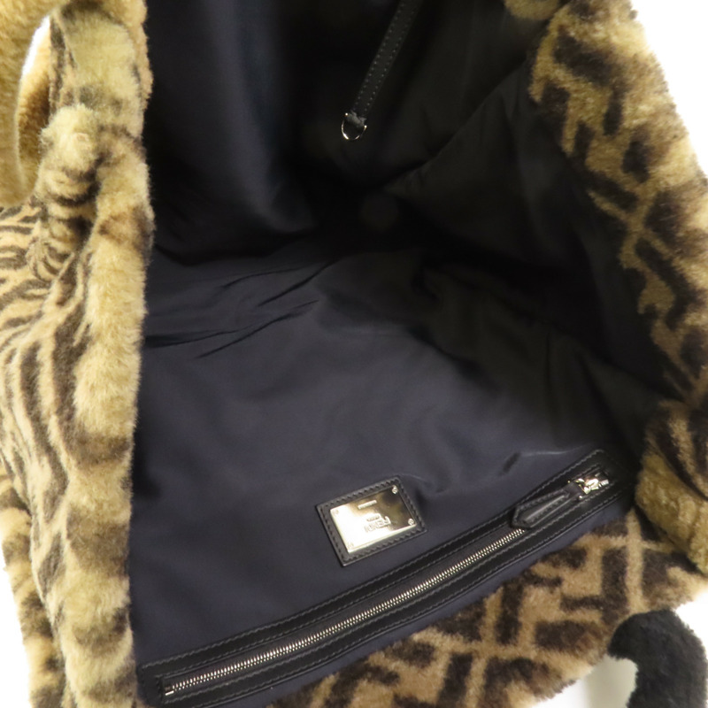 FENDI 羊毛Tote Bag手挽肩背兩用袋-5