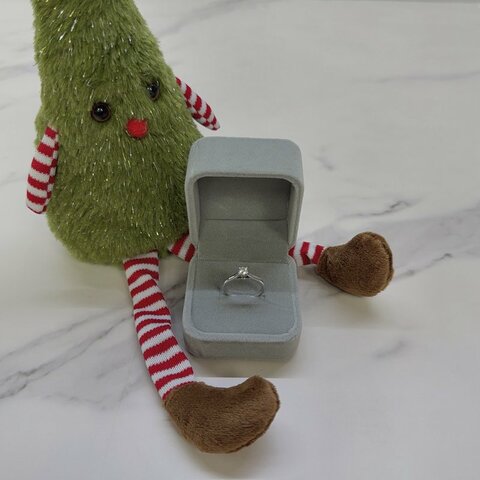 CARTIER 19分PT鑽戒