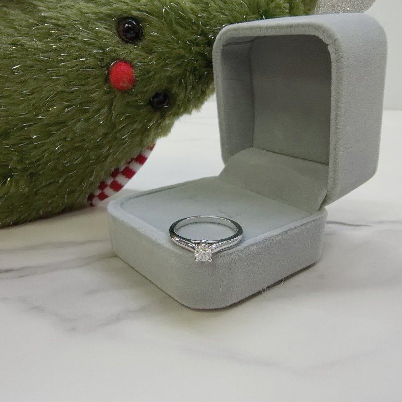 CARTIER 19分PT鑽戒-2